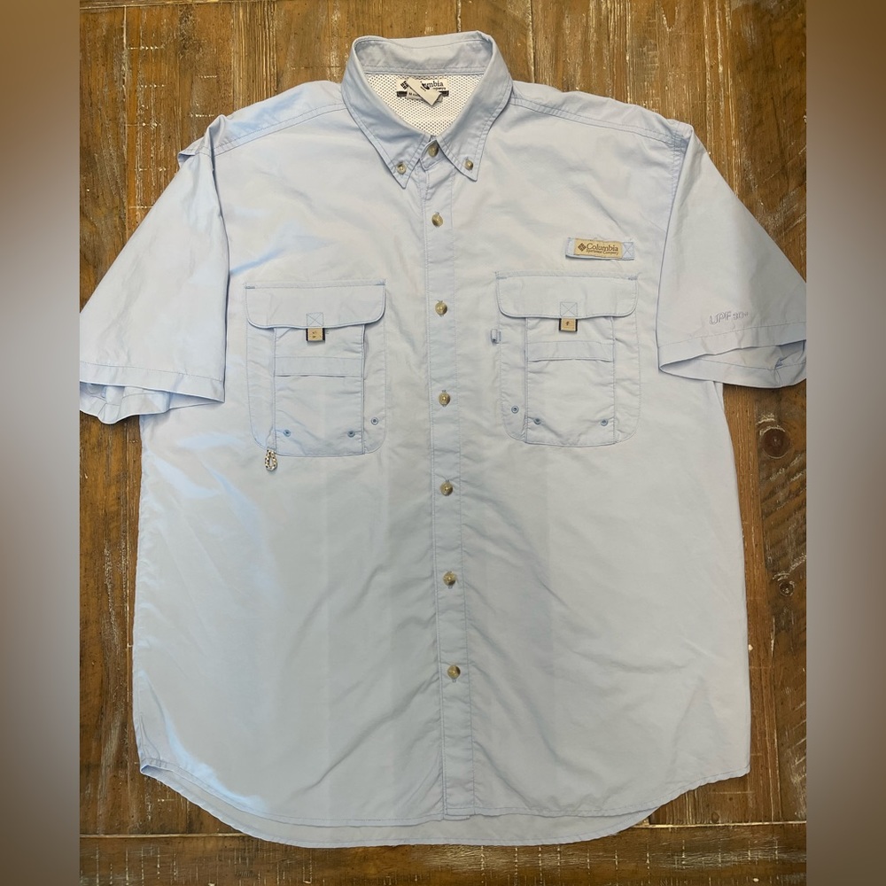 Columbia Mens PFG Outdoor Fishing Shirt. Size M. *Like New*